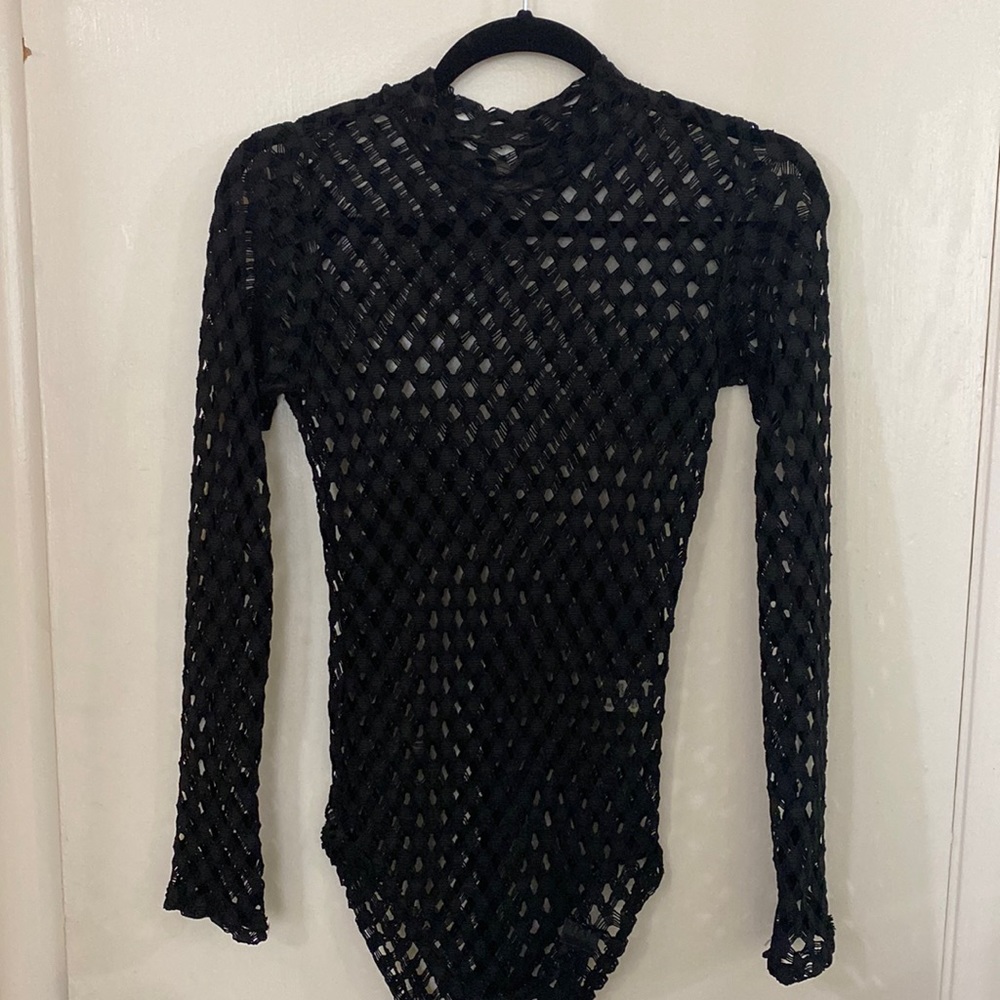 Cute black body suit